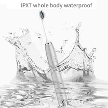 Load image into Gallery viewer, Powerful Sonic Electric Toothbrush Soft Toothbrush Cleaning Tongue Teeth IPX7 Waterproof 35000time/min USB Charging
