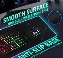 Load image into Gallery viewer, Games RGB Oversized Mouse Pad Large Pad Office Game Luminous Mouse Pad
