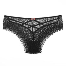 Load image into Gallery viewer, Panties Women Lace Underwear Sexy Low-Waist Briefs Hollow Out G String Underpant Solid Comfortable Female Lingerie
