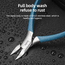 Load image into Gallery viewer, Nail Clippers Professional Stainless Steel Olecranon Pliers Anti-Splash Ingrown Paronychia Manicure Tools Hand Foot Care

