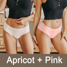 Load image into Gallery viewer, 2PCS/Set Seamless Panties Women Sexy Underwear V Desgin Waist Briefs Plus Size Brazillian Pantys Female Lingerie Underpants
