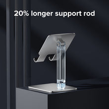 Load image into Gallery viewer, iPad Stand Phone Aluminum Alloy Holder 180° rotation Desktop Adjustable Stable Bracket for 6-16 inch
