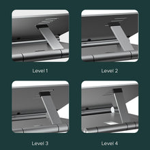 Load image into Gallery viewer, Foldable Laptop Stand Aluminum Alloy Laptop Tablet Adjustable Stand with Adjustable Lift Table
