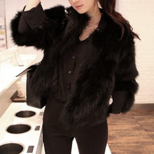 Load image into Gallery viewer, Women Faux Fur Soft Fur Coat Jacket Fluffy Winter Waistcoat Outerwear
