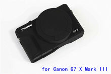 Load image into Gallery viewer, Camera bag for Canon G7X3 G7 X Mark III G7X2 G7 X Mark II vlog Camera case Protective silicone Soft cover Soft shell g7xm2 g7x2
