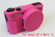 Load image into Gallery viewer, Camera bag for Canon G7X3 G7 X Mark III G7X2 G7 X Mark II vlog Camera case Protective silicone Soft cover Soft shell g7xm2 g7x2
