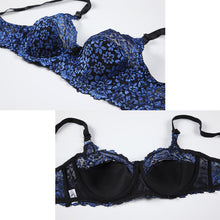 Load image into Gallery viewer, New Arrivals See Through Lace Embroidery Women Bras Sexy Plus Size Underwear Bralette Brassiere
