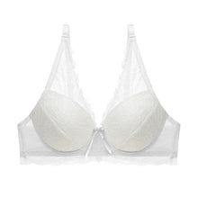 Load image into Gallery viewer, Floral Lace Cover Cotton Lined Bra Sexy Bh Push Up Underwear Women Sheer Bras Female Brassiere
