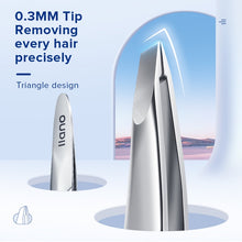 Load image into Gallery viewer, llano Eyebrow Tweezer Fine Hairs Puller Stainless Steel Eye Brow Clips Eyelash Removal Makeup Tools
