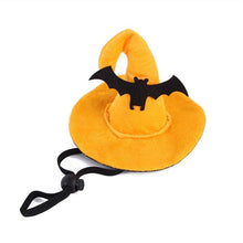 Load image into Gallery viewer, Pet Dog Cat Costume Adjustable Halloween Hat Pumpkin Spider Skull Cute Decor Cap Funny Cat Headgear Small Dogs Accessories
