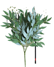 Load image into Gallery viewer, Artificial willow bouquet fake leaves for Home Christmas wedding decoration jugle party willow vine faux foliage plants wreath
