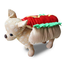Load image into Gallery viewer, Dog Cat Halloween Hot Dog Costume Pet Cosplay Costumes Puppy Warm Outfits Fleece
