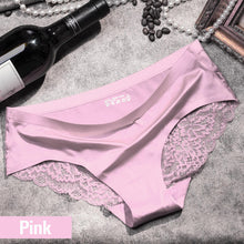 Load image into Gallery viewer, Sexy Lace Underpants Non-Trace Underwear Thin And Light Breathable Silk Briefs Exquisite Panties
