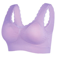 Load image into Gallery viewer, Middle-aged and Elderly Bra Underwear Plus Size Without Steel Ring Bra Women's Vest Sports Bra
