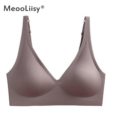 Load image into Gallery viewer, MeooLiisy Seamless Bra Wire Free Push Up Brassieres Pitted Bra Women's Underwear Sexy Intimates Women's Lingerie Underwear
