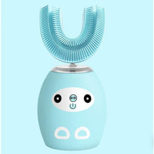 Load image into Gallery viewer, 360° Contact Kids Electric Toothbrush Automatic U Shape Brush Age 2-15
