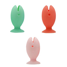 Load image into Gallery viewer, JAMES6 Suctioned Vinyl Weeding Scrap Collector Toothbrush Head Covers Makeup Brush Hold
