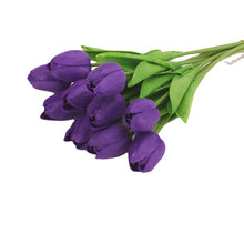 Load image into Gallery viewer, 10PCS Artificial Flowers Garden Tulips Real Touch Flowers Tulip Bouquet Decor Mariage for Home Wedding Decorations Fake Flower

