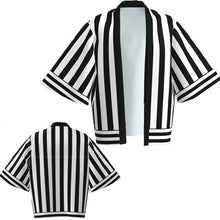 Load image into Gallery viewer, Anime Demon Slayer Kimetsu No Yaiba Tanjiro Kamado Cosplay Cape Costume Men Kimono Plus Size Jackets Halloween Party
