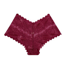 Load image into Gallery viewer, Women Floral Lace Panties High Waist Briefs Sexy Lingerie Pantys S-XL Underpants Female Underwear Intimates
