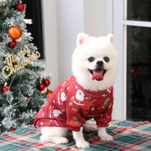 Load image into Gallery viewer, Christmas Dog Clothes for Small Dogs Jacket Santa Claus Printing Warm Dog Costume Coat Hoodies French Bulldog Ropa Para Perro
