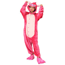 Load image into Gallery viewer, Animal onesie for adults Kids  Cosplay Lion Wolf Tiger Costume jumpsuit children sleepwear Women one piece pajamas
