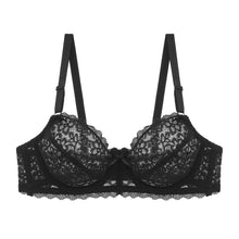 Load image into Gallery viewer, Ultra-thin Plus Size Wome Underwear Bra Solid Transparent Lace Ladies Brasiere
