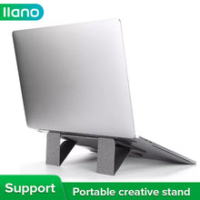 Load image into Gallery viewer, Oxford Cloth Magnetic Lifting Desktop Folding Portable Laptop Computer Stand for MacBook,HP, Lenovo, Asus
