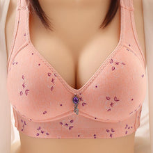Load image into Gallery viewer, Women's Soft Comfort Bra Size 36-42 B C Cup Breathable Lingerie Pink Nude Color Vest Brassiere

