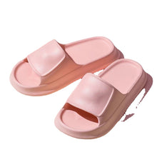 Load image into Gallery viewer, Women's Thick-Soled Shit Slippers Summer Household Couple Bathroom Bath Thickening Soft Bottom Outdoor Slippers Men
