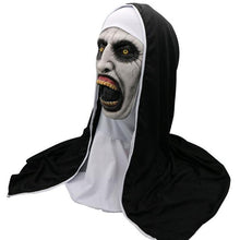Load image into Gallery viewer, Horror Mask Costume Valak Halloween Cosplay Scary Masks With Headscarf
