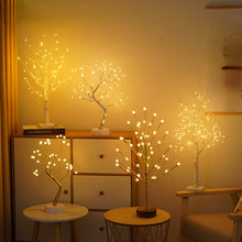 Load image into Gallery viewer, Tree Light Led Thanksgiving Scene Layout Home Decorative Lamp Christmas Party Pearl Luminous Tree
