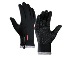 Load image into Gallery viewer, Water Touch Screen Men's and Women's Riding Gloves Fleece Windproof Warm Ski Climbing Gloves
