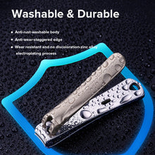 Load image into Gallery viewer, Llano Large Flat Mouth Nail Clippers Stainless Steel Clipper Fingernail Cutter Manicure Tools
