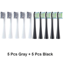Load image into Gallery viewer, Replacement Brush Heads for Oclean X/ X PRO/ Z1/ F1/ One/ Air 2 /SE Sonic Electric Toothbrush Soft DuPont Bristle Nozzles 10 Pcs
