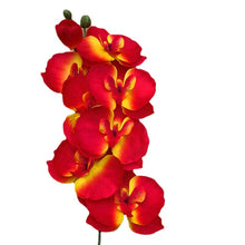 Load image into Gallery viewer, 1pc Artificial Silk White Butterfly Orchid Flowers Moth Fake Flower for Wedding Party Home Festival Decoration
