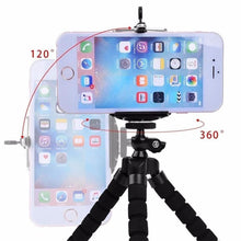 Load image into Gallery viewer, Universal Sponge Tripod Cell Phone Holder
