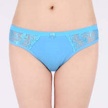 Load image into Gallery viewer, Panties for Women Cotton Sexy Lace Transparent Briefs Plus Size Underwear Intimate Lingerie 1 Piece
