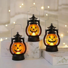 Load image into Gallery viewer, For Home Party With Hanging Ornament Oil Lamp Pumpkin Lantern Halloween Decoration Light LED
