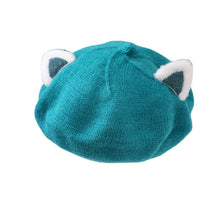 Load image into Gallery viewer, Baby Hat Berets for Girls Autumn Winter Knitted Cap Kids Lovely Beanies Fox Ears Painter Hats Infant Girl Bonnet Beret Xmas Gift
