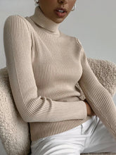 Load image into Gallery viewer, Basic Turtleneck Women Sweaters Autumn Winter Tops Slim Women Pullover Knitted Sweater Jumper Soft Warm Pull
