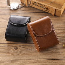 Load image into Gallery viewer, Golf Rangefinder Leather Bag Laser Distance meter Belt Shoulder Bag For LX7
