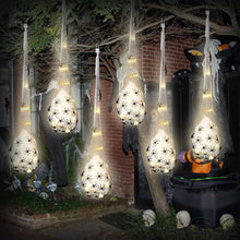 Load image into Gallery viewer, 3PSC Halloween Decoration Hanging Light Up Spider Egg Sacs Outdoor Decoration Glowing Spider Web Egg Indoor Lighted Gift for Party
