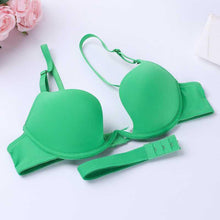 Load image into Gallery viewer, Women's Underwear Push Up Bralette Top Bra Lingerie Deep U Ultra Low Cut Backless Chest Multi-wear Wedding Dress Open Back Single Bra

