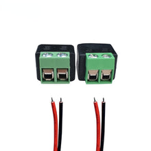 Load image into Gallery viewer, 10pcs Female + 10pcs Male DC connector 2.1*5.5mm Power Jack Adapter Plug Cable Connector for 3528/5050/5730 led strip light
