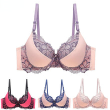 Load image into Gallery viewer, ABC Cup Women Bra Sexy Female Brassiere Lingerie Soutien Gorge Femme Bralette Push Up Lace Underwear
