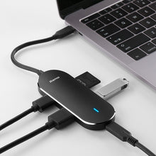 Load image into Gallery viewer, Extension Hub Type-C Docking Station Type C to HDMI / USB PD Charging with SD / mirco SD TF Card Reader Function USB Type C Docking Station Data Hub
