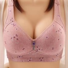 Load image into Gallery viewer, Women's Soft Comfort Bra Size 36-42 B C Cup Breathable Lingerie Pink Nude Color Vest Brassiere
