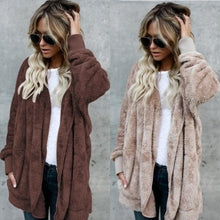 Load image into Gallery viewer, Autumn and Winter Warm Women Fashion Jacket Coat Long Sleeve Casual Sweater
