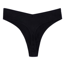 Load image into Gallery viewer, Cotton G-string Panties Comfortable Casual T Back Low Waist Thong Intimate Lingerie Women's Underwear
